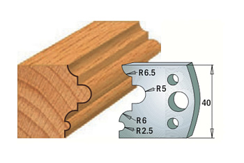 Комплект из 2-х ножей SP (40x4 мм) CMT 690.036