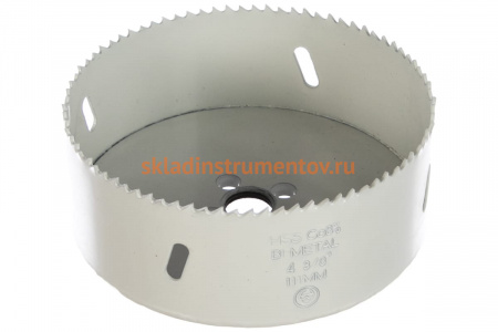 Коронка биметаллическая HSS Co 8% (111 мм) RUKO 126111