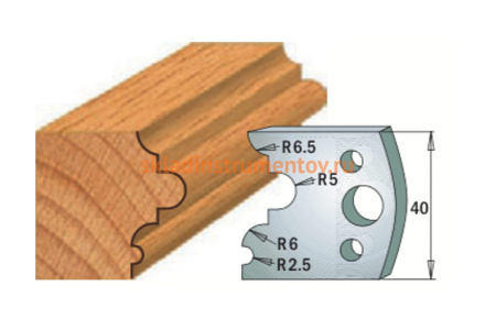 Комплект из 2-х ножей SP (40x4 мм) CMT 690.036
