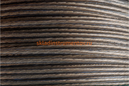 Металлополимерный трос СИБРТЕХ прозрачный ПР-3,0 47628