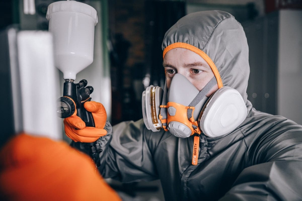 Нескользящие одноразовые перчатки Jeta Safety JSN NATRIX оранжевые, размер XXL JSN 50 NATRIX OR 11