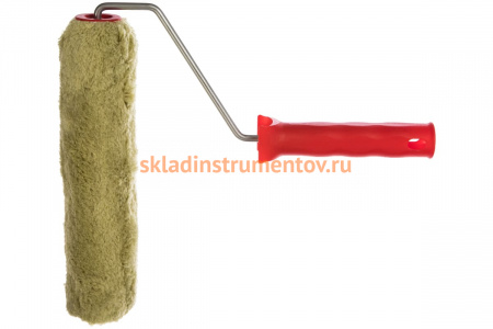 Валик для фасадных работ синтетический MATRIX 250мм, ворс 18мм, D 36мм, D ручки 6мм, полиакрил 80887