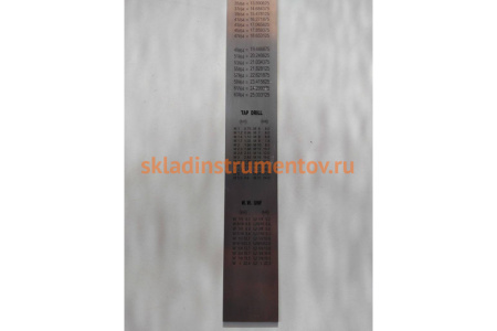 Линейка измерительная (металл) 500х30 ЧИЗ 45684