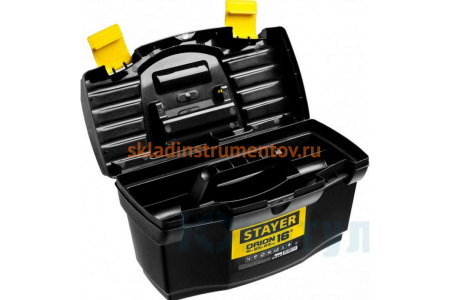 Ящик "STANDARD" пластиковый, 410x230x230мм, 16" STAYER 38110-16_z*02