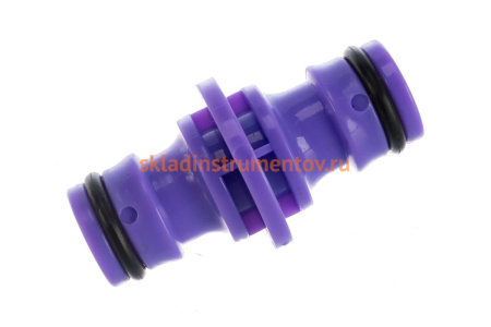 Переходник-соединитель (1/2; пластмассовый; штуцерный) для шланга PALISAD 66465