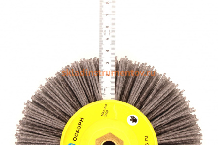 Щетка дисковая (150х40 мм; M14; ворс полимер абразив P60) ОСБОРН 6-011 PLM.DB150M14P60