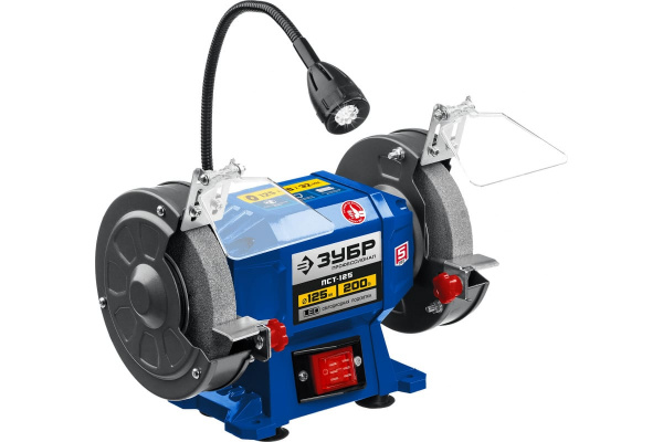 Профессиональный заточной станок ЗУБР d125 мм, 200 Вт, ПСТ-125