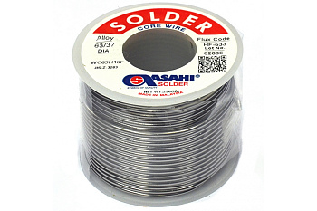 Припой (1 мм, 0.25 кг, Sn63/Pb37, HF533 флюс RMA) ASAHI 00-00000311 Припой (1 мм, 0.25 кг, Sn63/Pb37, HF533 флюс RMA) ASAHI 00-00000311