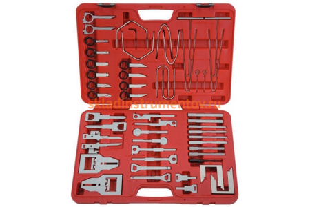 Набор для демонтажа панели приборов и медиа устройств, кейс, 52шт МАСТАК 108-00052C