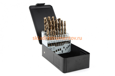 Набор сверл кобальтосодержащих 25 шт Kamasa Tools K 10934