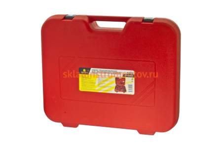 Набор приспособлений для тестирования герметичности систем охлаждения ЭВРИКА 27 предметов, в кейсе ER-86715