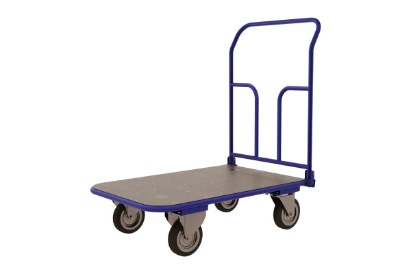 Тележка RUSKLAD ТПСР 2 ФЛ П (600x900) d125 платформенная, со складной ручкой Тележка RUSKLAD ТПСР 2 ФЛ П (600x900) d125 платформенная, со складной ручкой