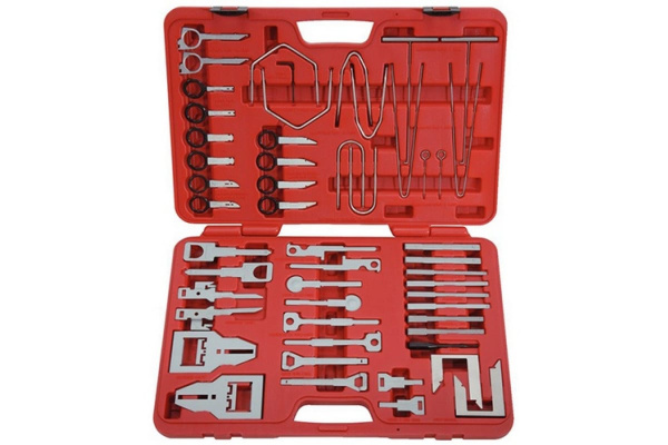 Набор для демонтажа панели приборов и медиа устройств, кейс, 52шт МАСТАК 108-00052C