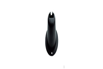 Универсальный настенный пластиковый кронштейн Спец Н2 крепление под ручку конус, черный ОГН-КРОН-Н2