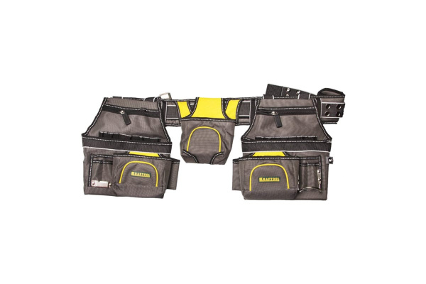 Пояс монтажника KRAFTOOL INDUSTRIE 20 карманов 38742