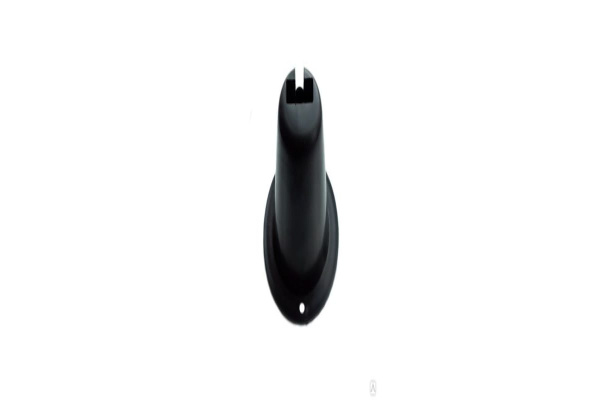 Универсальный настенный пластиковый кронштейн Спец Н2 крепление под ручку конус, черный ОГН-КРОН-Н2