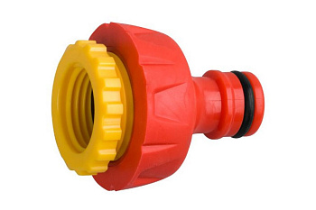 Адаптер внешний  пластмассовый с TPR 3/4"-1" Premium Grinda 8-426406