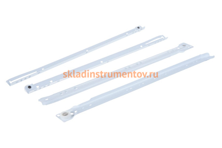 Роликовые направляющие JET 409 L400мм, комплект белый BMM409S.400WT.99