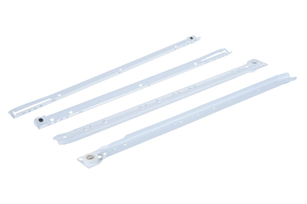 Роликовые направляющие JET 409 L400мм, комплект белый BMM409S.400WT.99