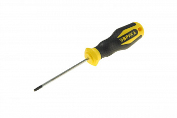 Отвертка TORX T10х75мм 3мм магнитная ЭВРИКА ER-1DT-01