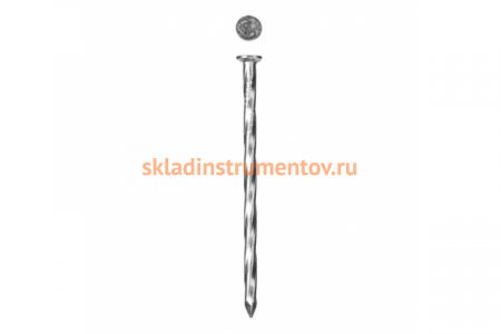 Винтовые гвозди ЗУБР цинк 80 х 3.0 мм 200 шт. 4-305271-30-080