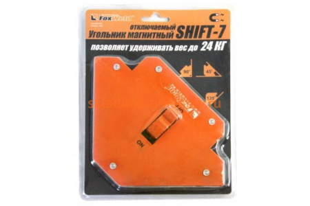 Магнитный угольник Foxweld SHIFT-7 до 24кг 5390