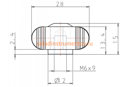 Ручка-барашек KIPP K0274.006