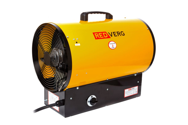 Электрический воздухонагреватель REDVERG RD-EHR15/380ТR 6659864