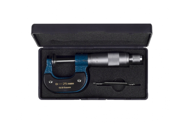 Тарельчатый микрометр MicronМТМ- 25 0.01 для мягких материалов МИК 202161