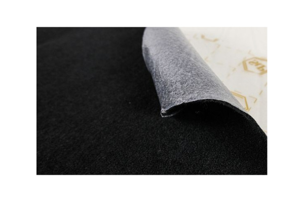 Декоративный материал Карпет (1х1.5 м) лист черный STP 43131
