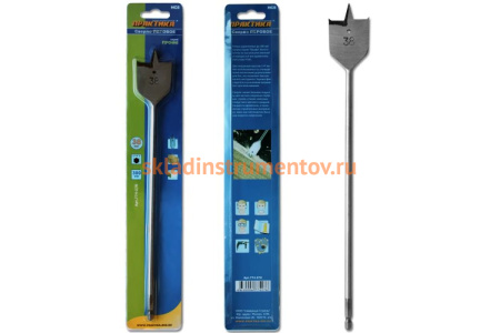 Сверло перовое по дереву (38х300 мм) ПРАКТИКА 774-276