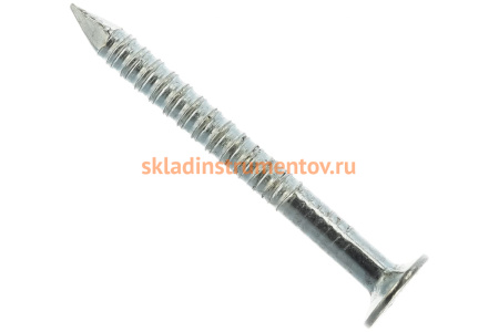 Ершеные оцинкованные гвозди ЗУБР, 30 х 2.5 мм, 5 кг, (примерно 3759 шт.) 305140-25-030