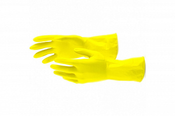 Хозяйственные перчатки СИБРТЕХ латексные, M 67877