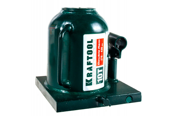 Домкрат KRAFTOOL гидравлический бутылочный  телескопический, 10т, 170-430мм,  43463-10
