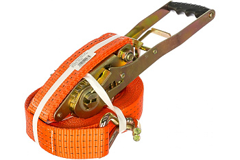 Стяжной ремень для крепления груза 10м, 2,0/4,0 т РОМЕК 50.20.5.0 2000000004334