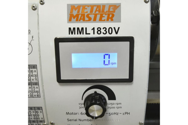 Токарный станок MetalMaster MML 1830V 16830 Токарный станок MetalMaster MML 1830V 16830