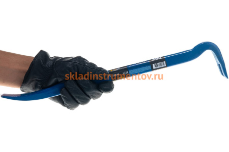 Лом-гвоздодер Зубр ТИТАН 450 мм 25х12 мм кованый усиленный  2165-45