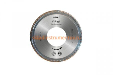 Отрезной диск V-Plast (165x1.8x62 мм; 52T) для электрического трубореза V-CUT 270E/400E VOLL 2.82220