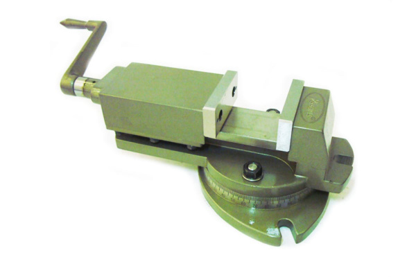 Тиски станочные поворотные 75мм VISPROM 0018