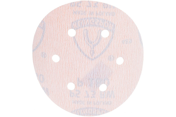 Круг шлифовальный на липучке для обработки красок, лаков и шпаклевок (150 мм; Р180; 6 отверстий) KLINGSPOR 301224