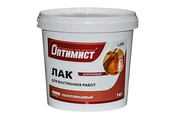 Полуглянцевый лак ОПТИМИСТ L208 1кг 00-00001573