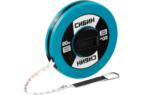 Мерная лента, фибергласовая, 20м СИБИН 34154-20