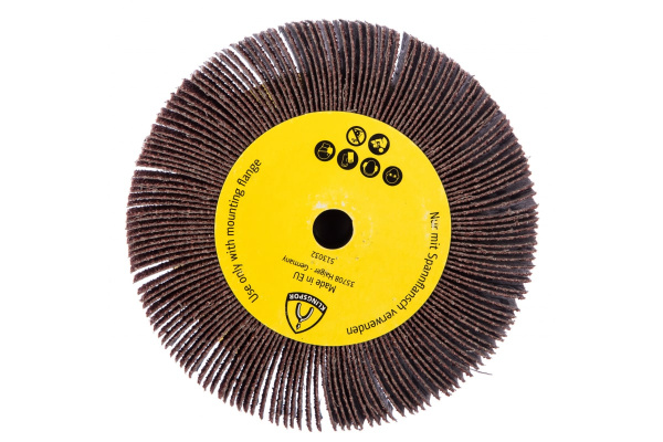 Круг лепестковый радиальный, универсальный (125х20 мм; М14; Р40) для УШМ KLINGSPOR 277018