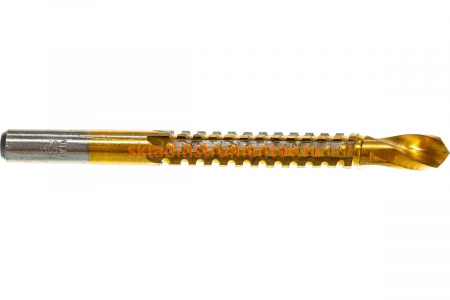 Сверло-фреза универсальное HSS-TIN (8х88 мм) MATRIX 72828