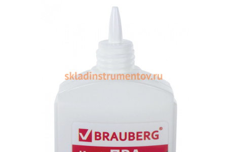 Клей ПВА BRAUBERG бумага, картон, дерево, 150 г 227378