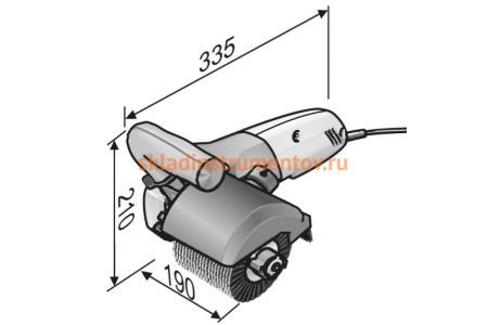 Ленточная и сатинировальная машина FLEX BBE 14-3 110 Set 230/CEE 461504