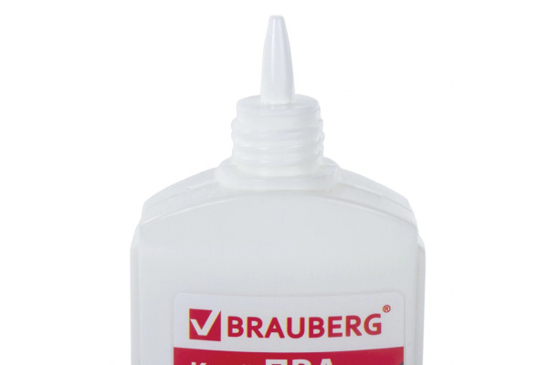 Клей ПВА BRAUBERG бумага, картон, дерево, 150 г 227378