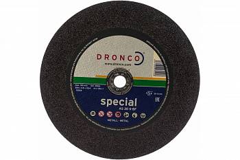 Диск отрезной по металлу AS30S (350x3.5x25.4 мм) DRONCO 2350020100