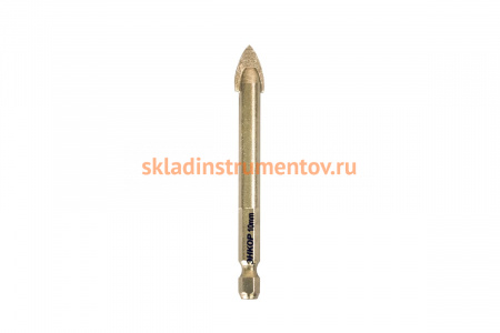 Сверло для стекла и керамики (10 мм; 1/4") Энкор 9612