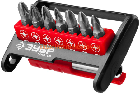 Набор биты МХ-8 CR-V ЗУБР 26089-H8
